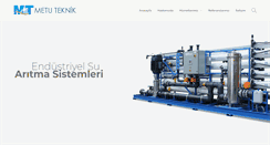 Desktop Screenshot of metuteknik.com
